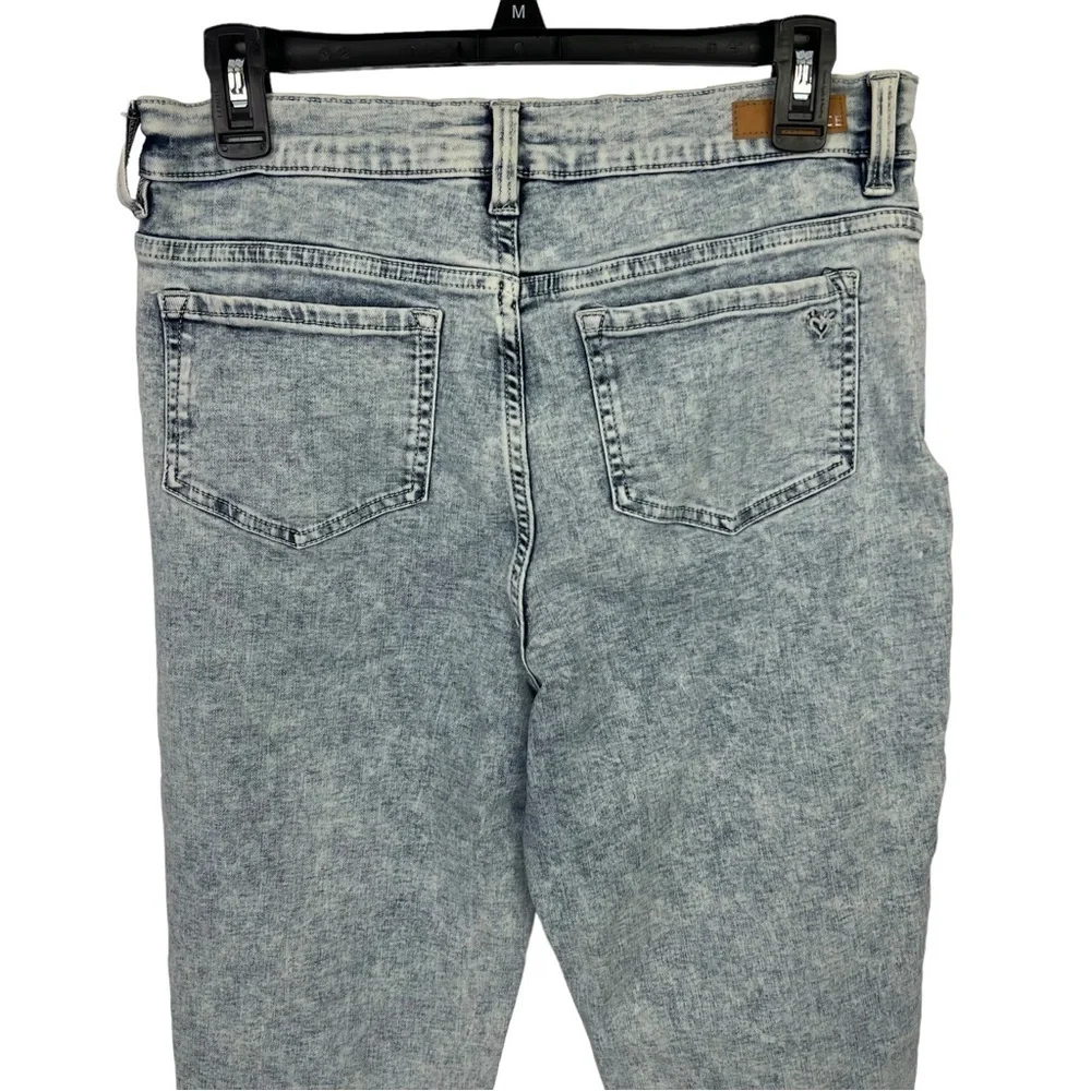 Justice Girl’s Jeans & Cat & Jack Belts Sz 16 Plus Raw Hems Pockets Stretch